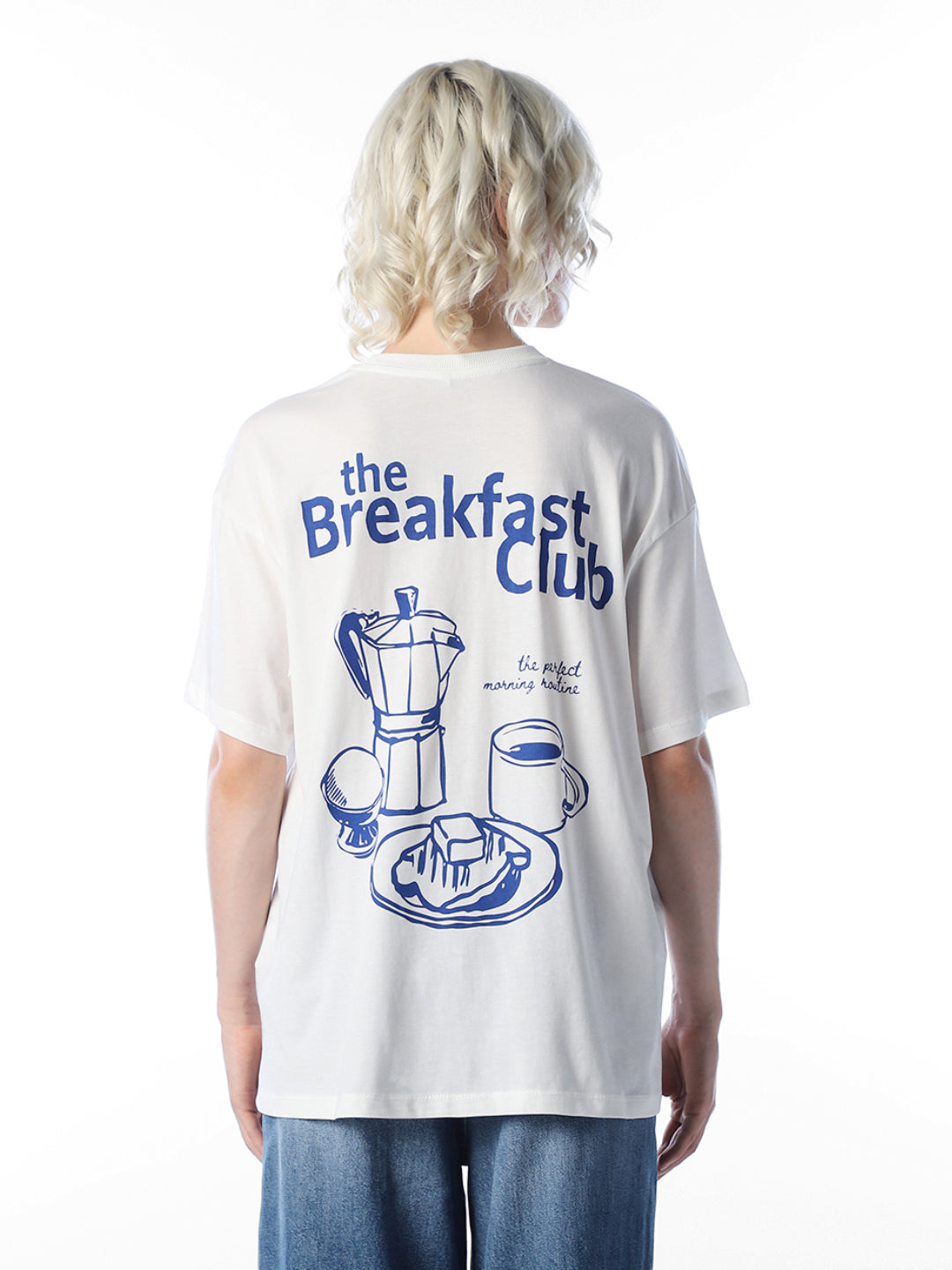 White Printed Organic Cotton T-shirt