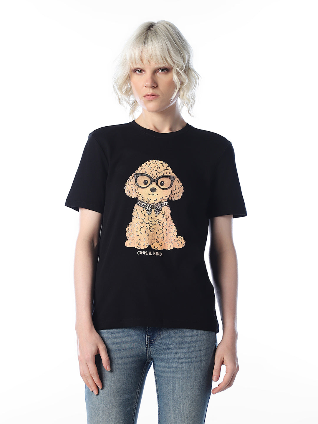 Black Printed T-shirt