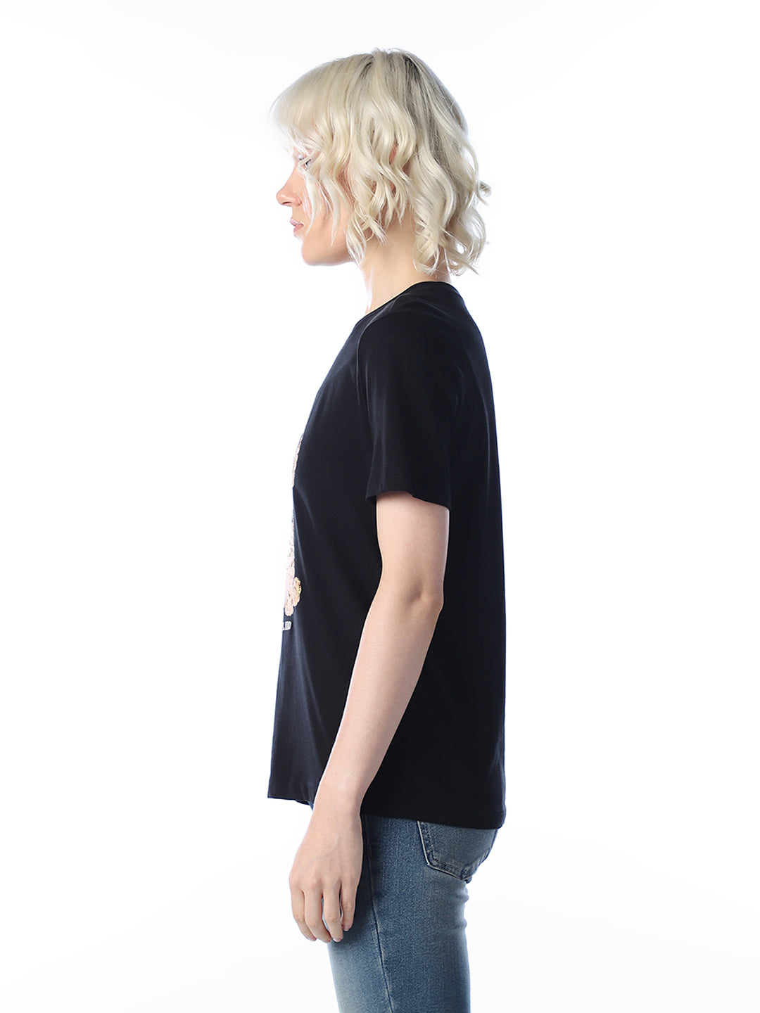 Black Printed T-shirt