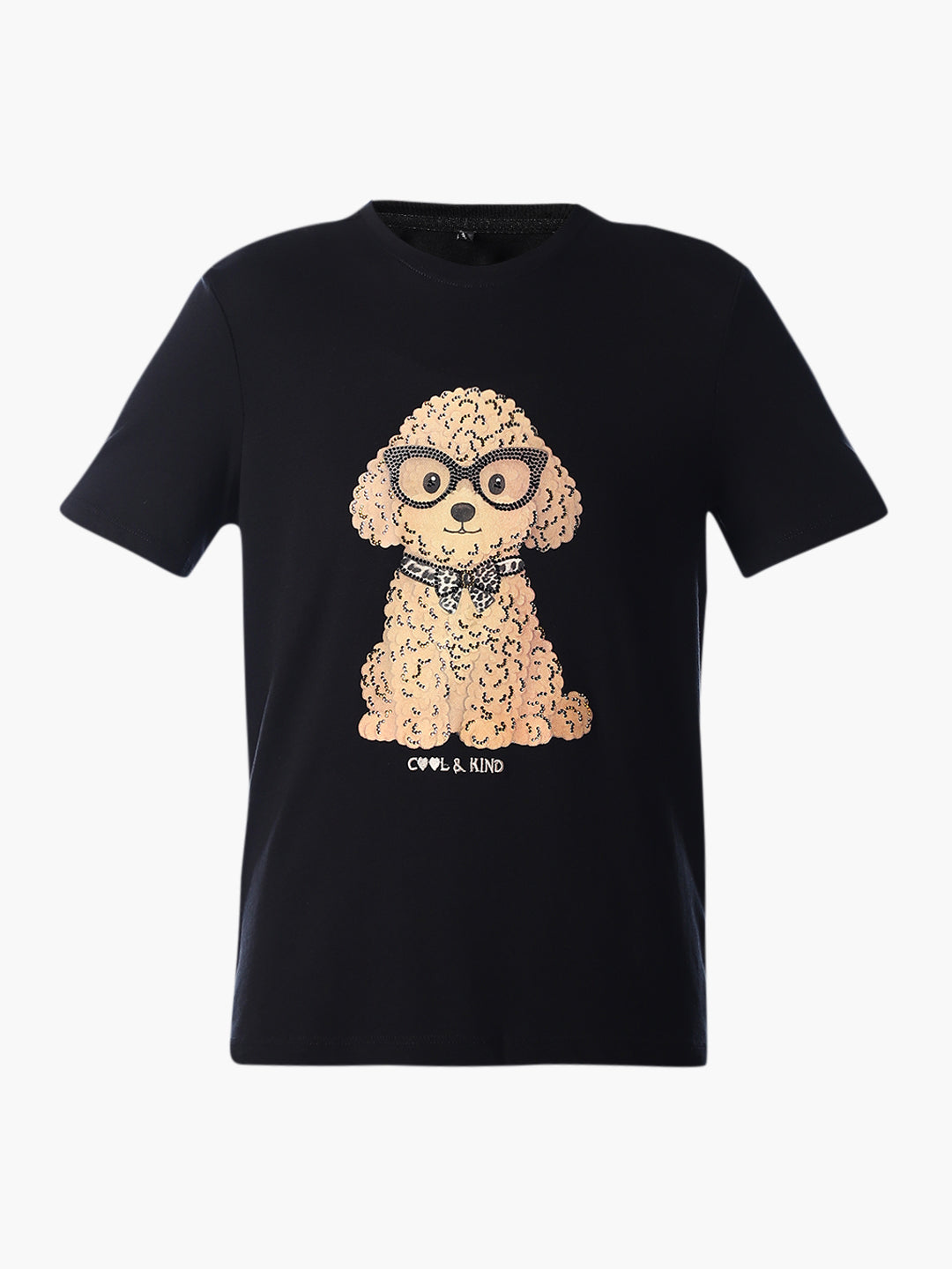 Black Printed T-shirt