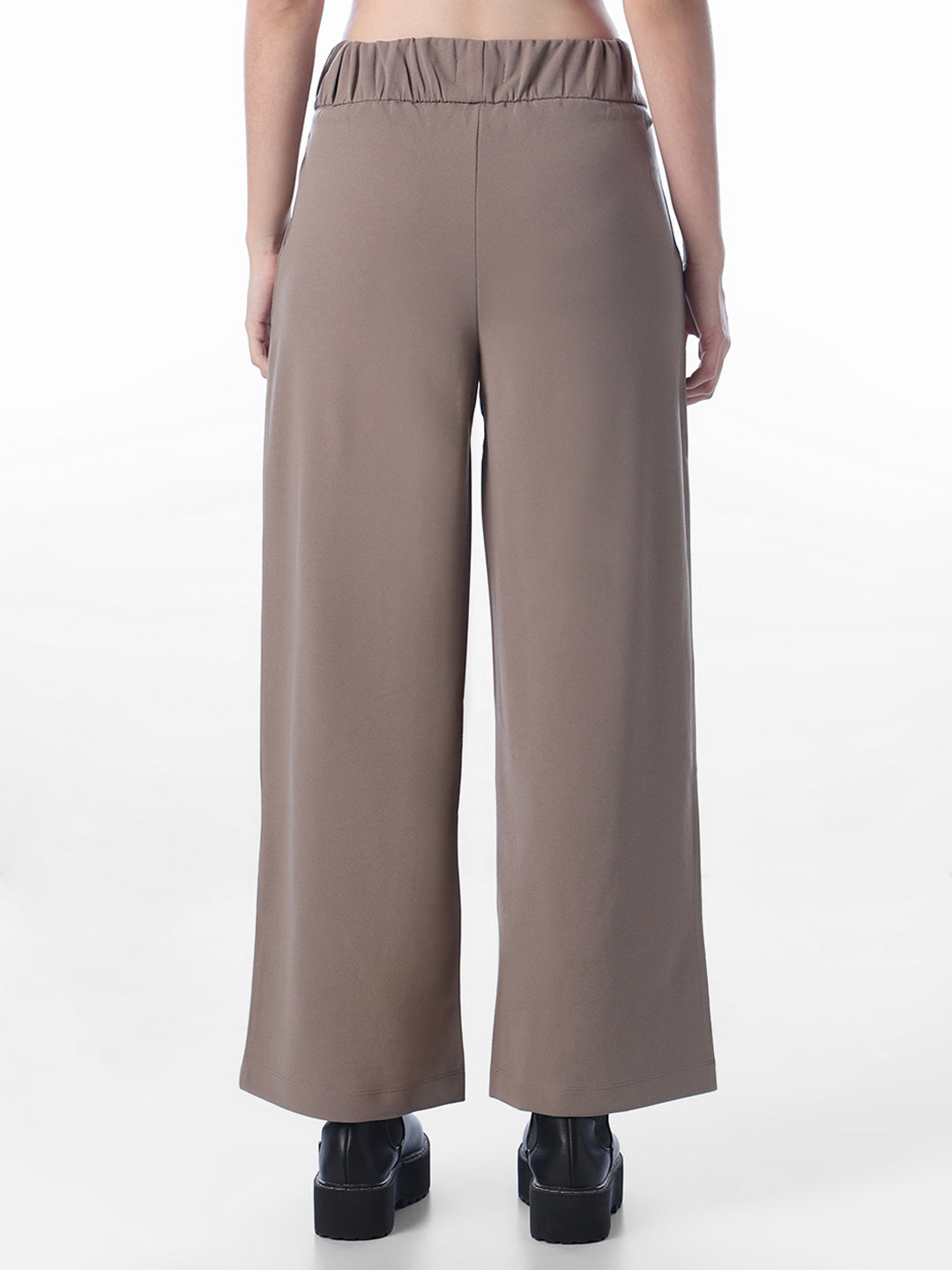 Brown High Rise Pants