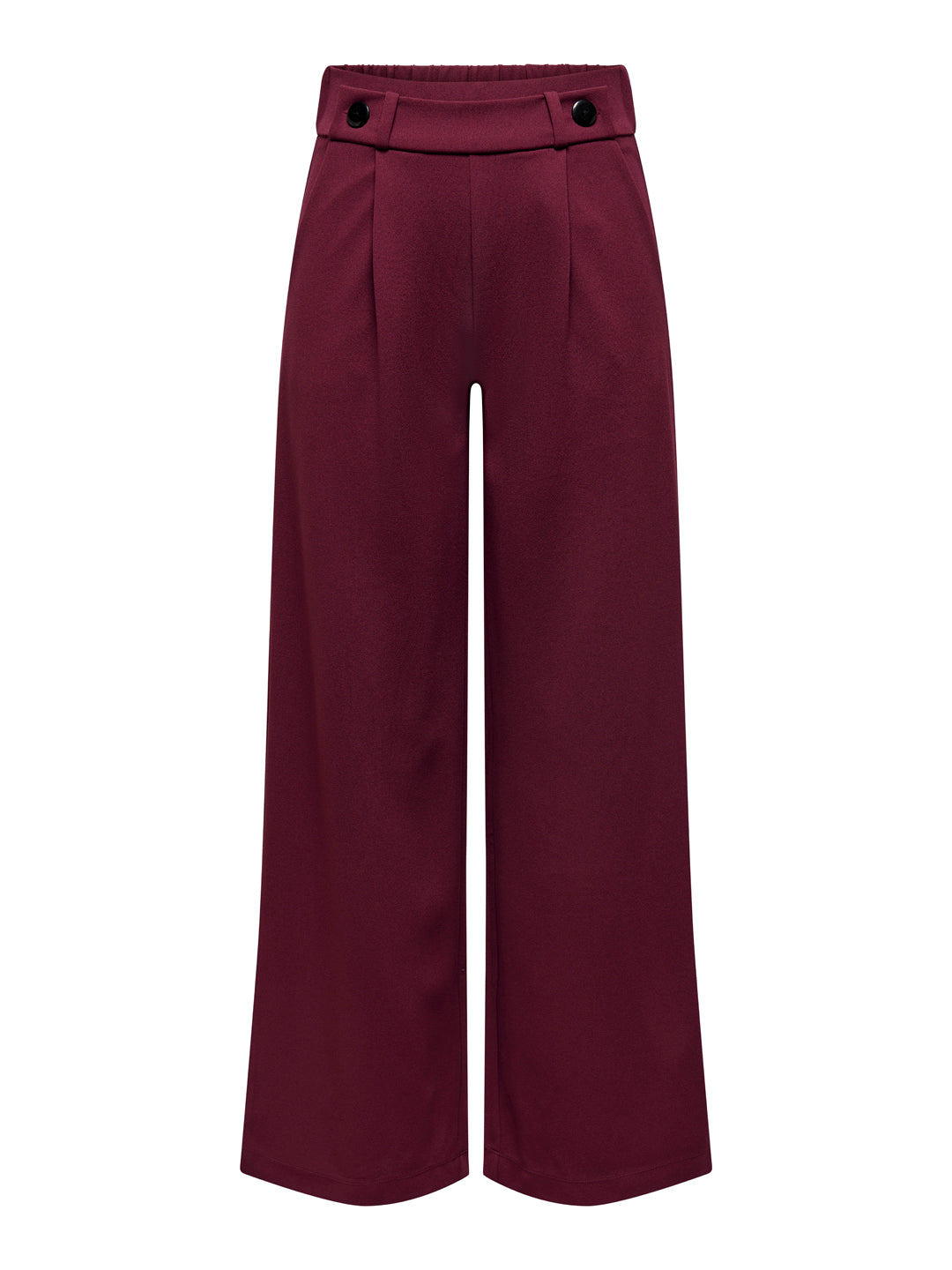 Maroon High Rise Regular Fit Pants