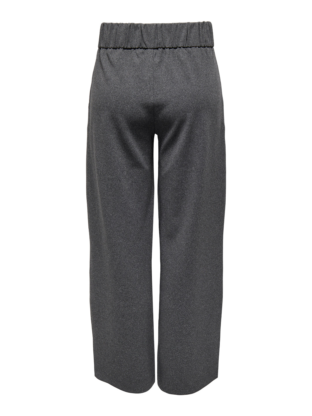 Grey High Rise Regular Fit Pants