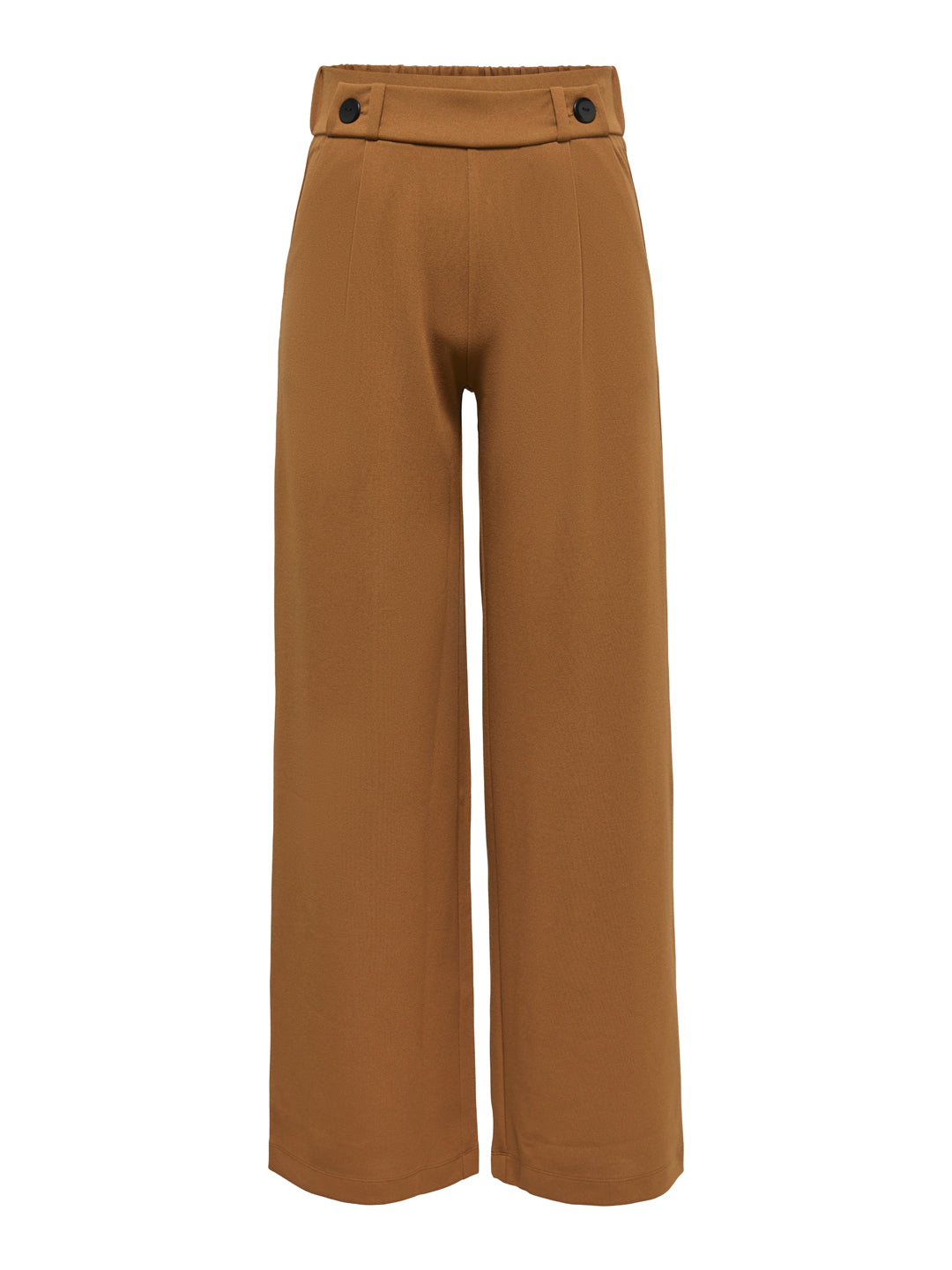 Brown High Rise Regular Fit Pants