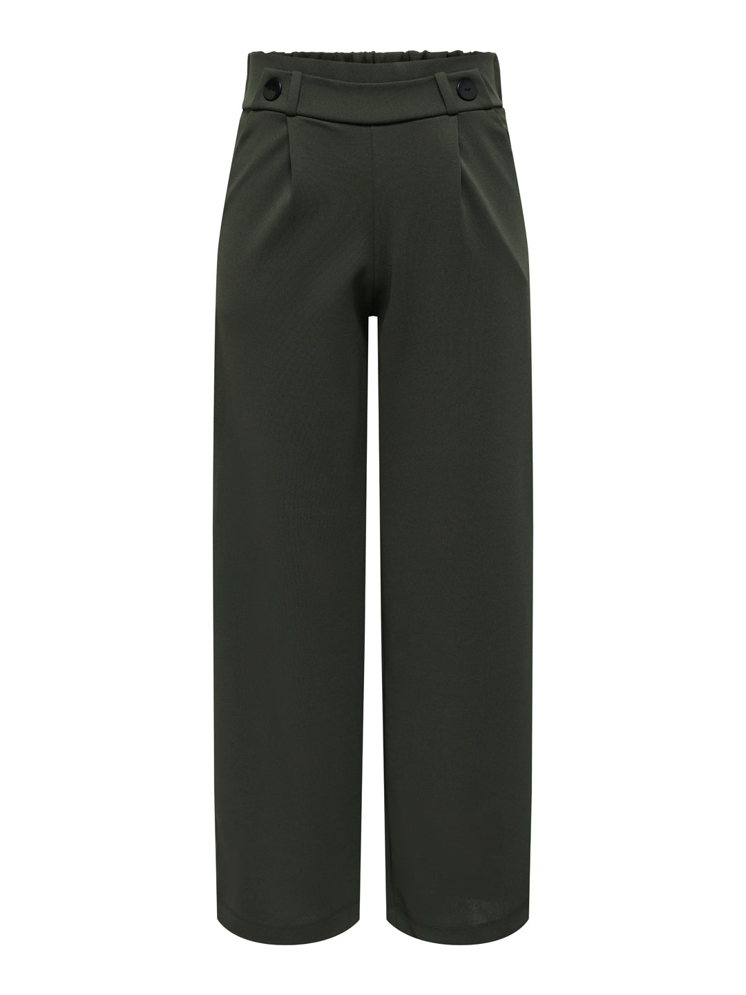 Olive High Rise Regular Fit Pants