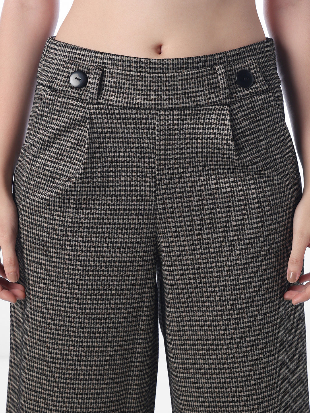 Check High Rise Pants