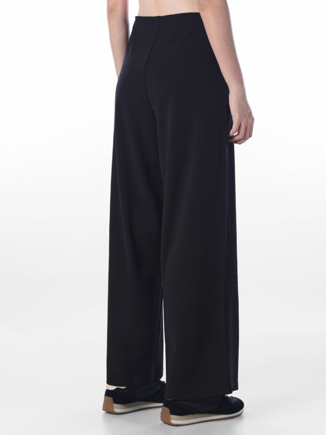 Black Regular Fit Pants