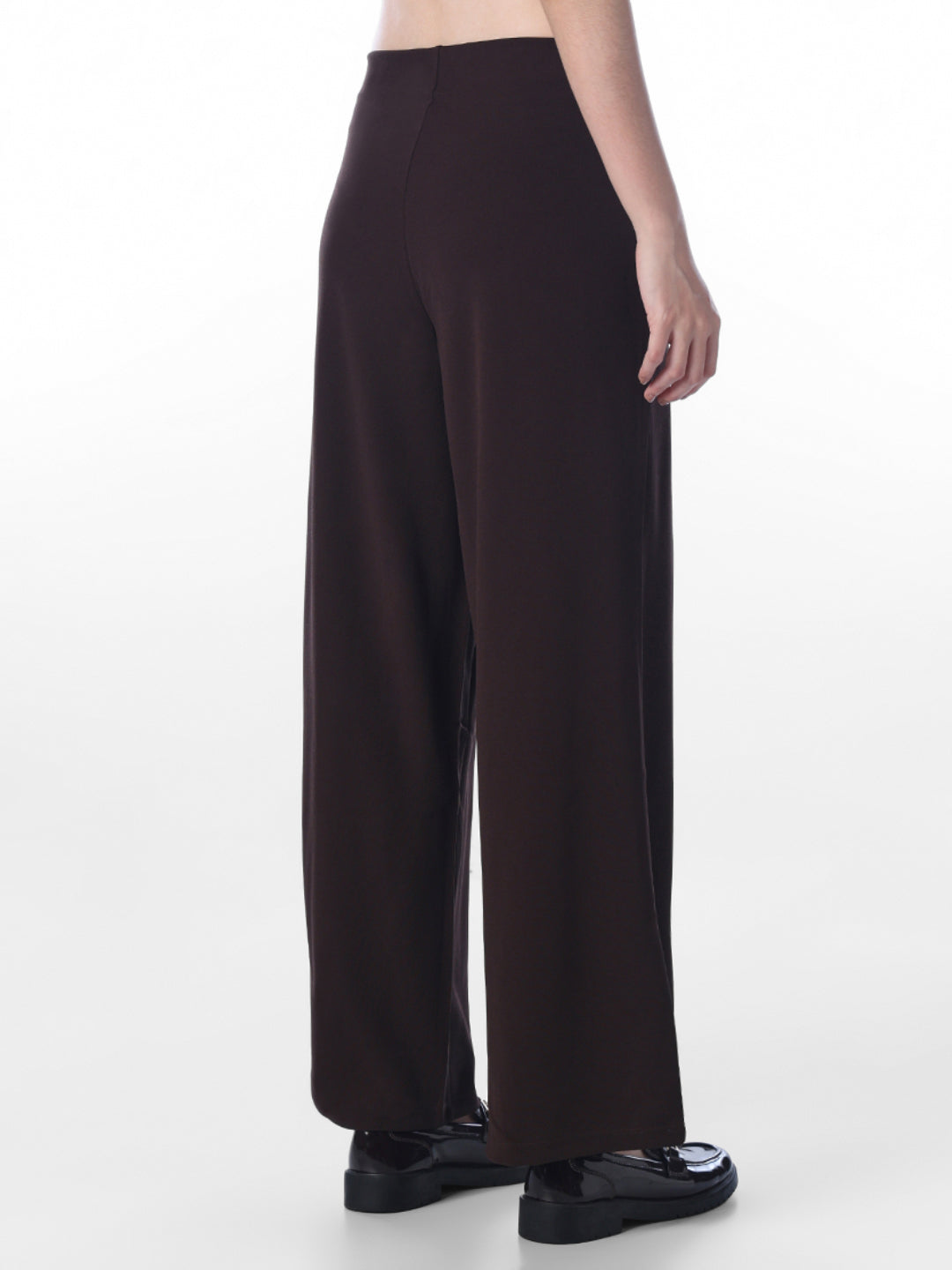 Coffee Brown Regular Fit Pants