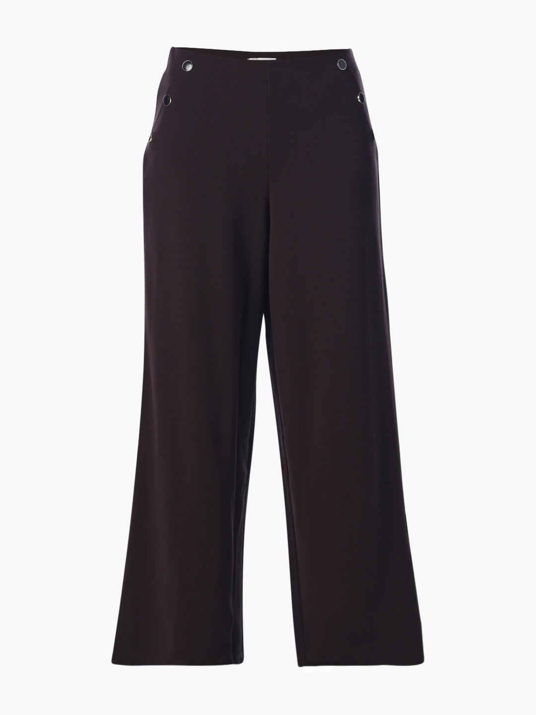 Coffee Brown Regular Fit Pants