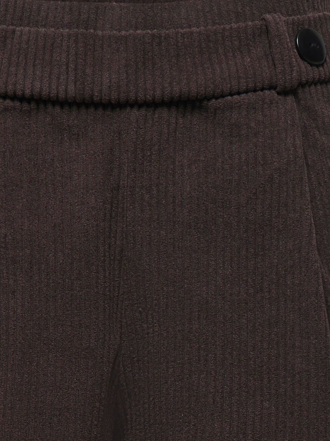 Coffee Brown Regular Fit Pants