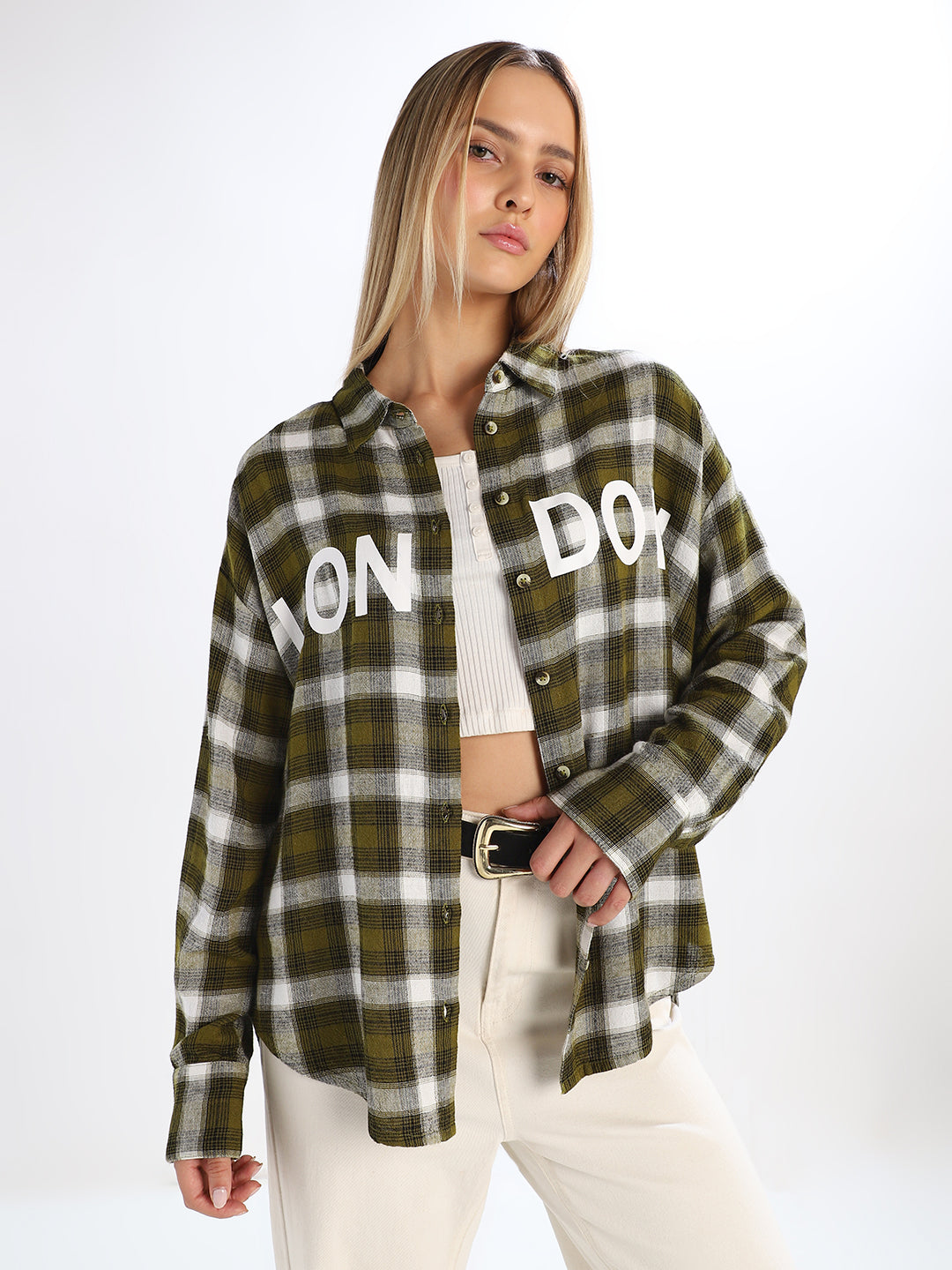 Check Printed Regular Fit Shirt