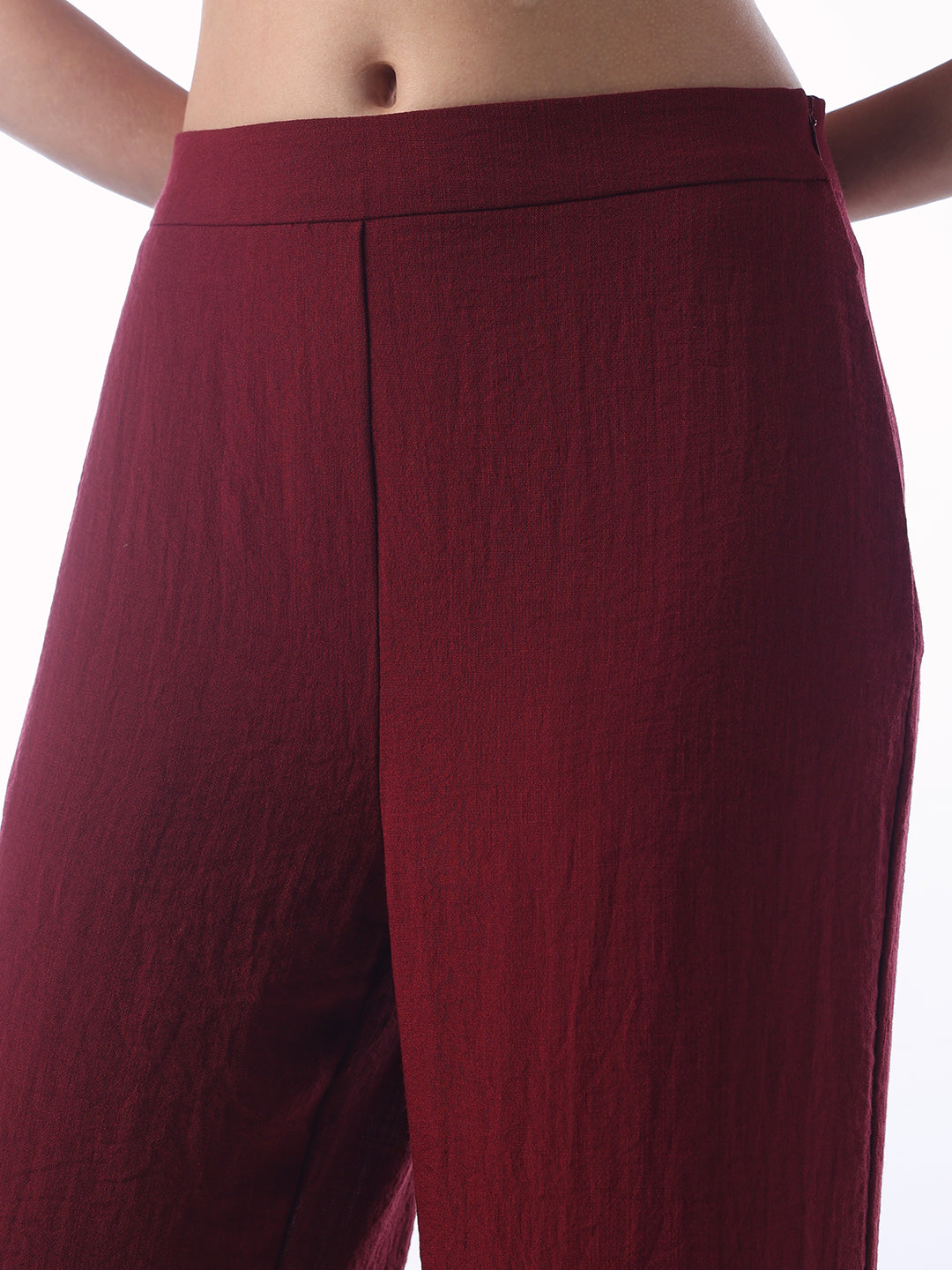 High-Waist Flared Pants