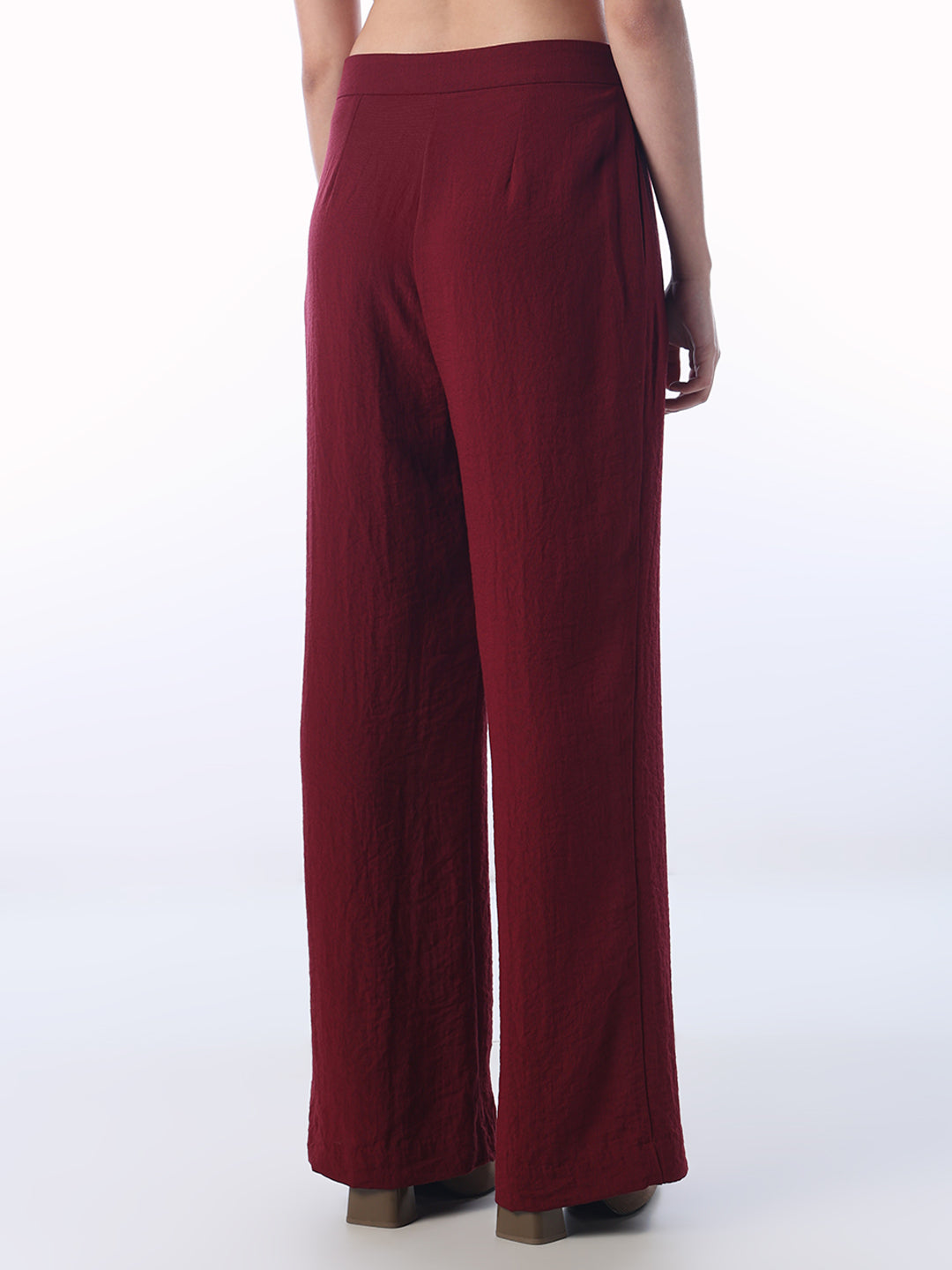 High-Waist Flared Pants