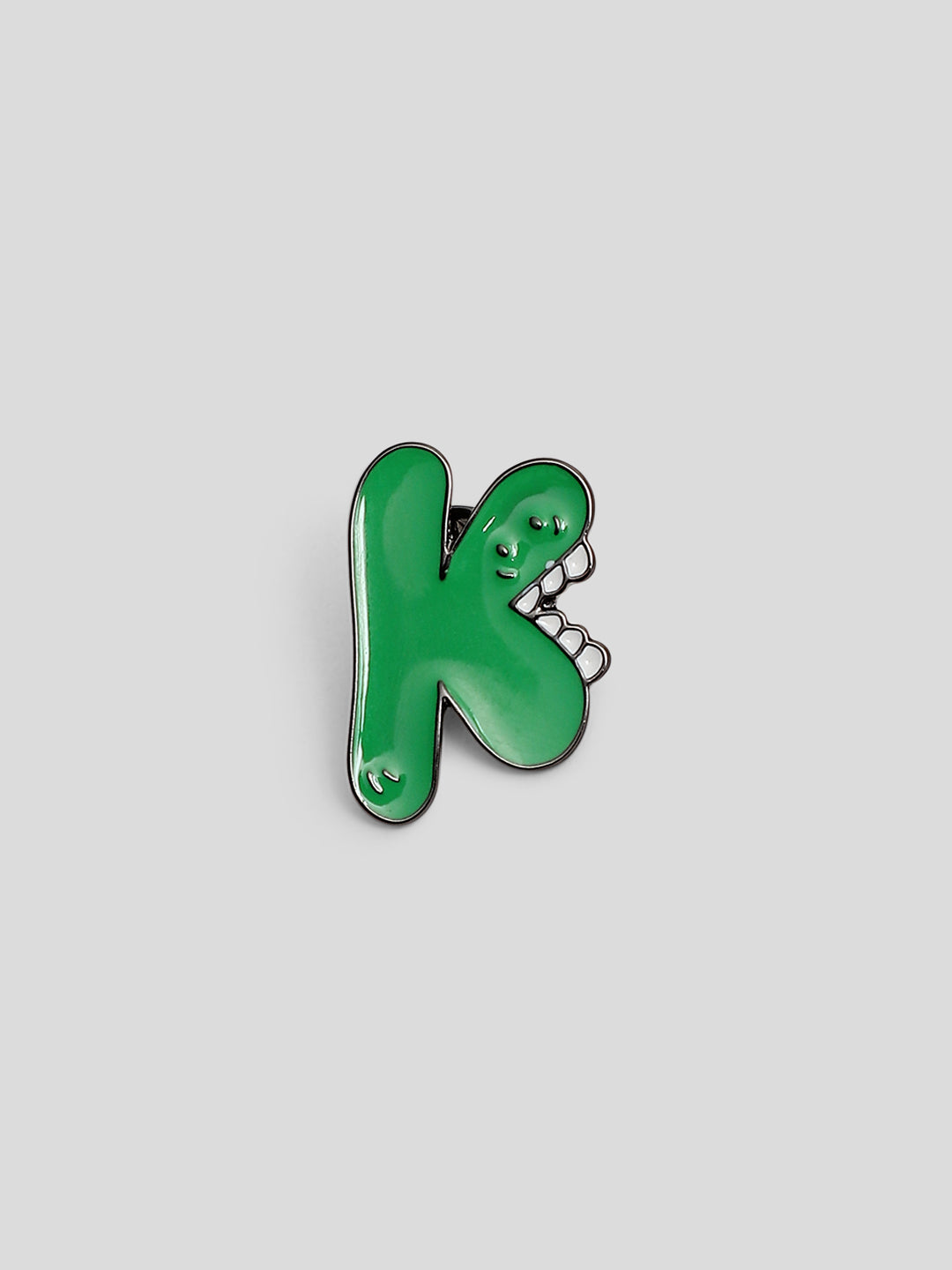 Green Alphabet Badge