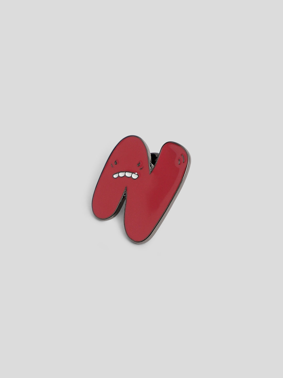 Red Alphabet Badge