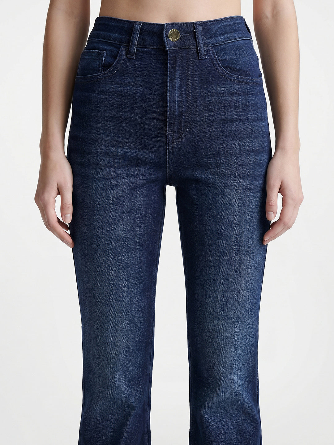 Dark Blue Paola Flared Jeans