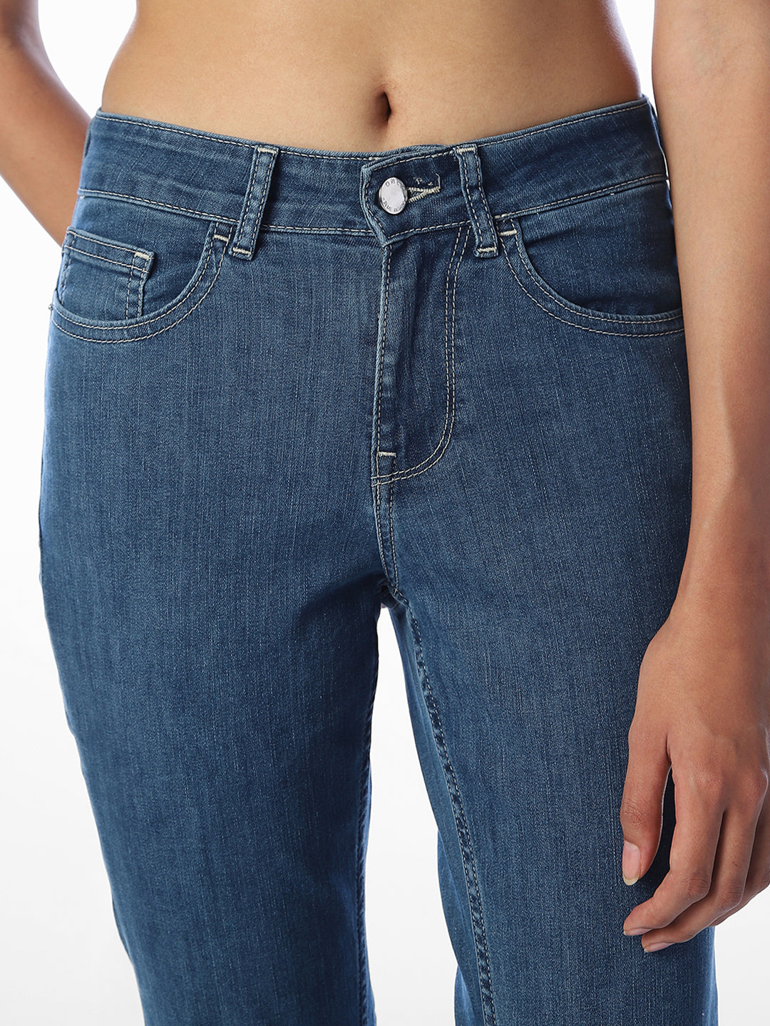 Blue Flared Jeans