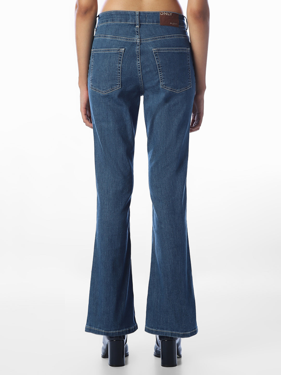 Blue Flared Jeans