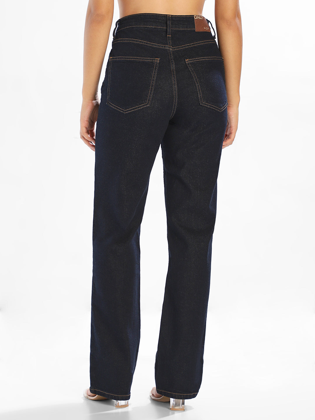 Dark Blue Straight Fit Jeans