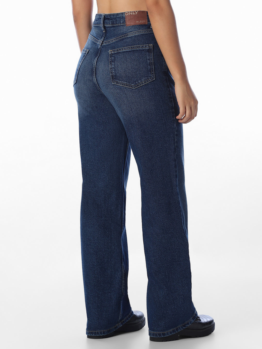 Dark Blue Straight Fit Jeans