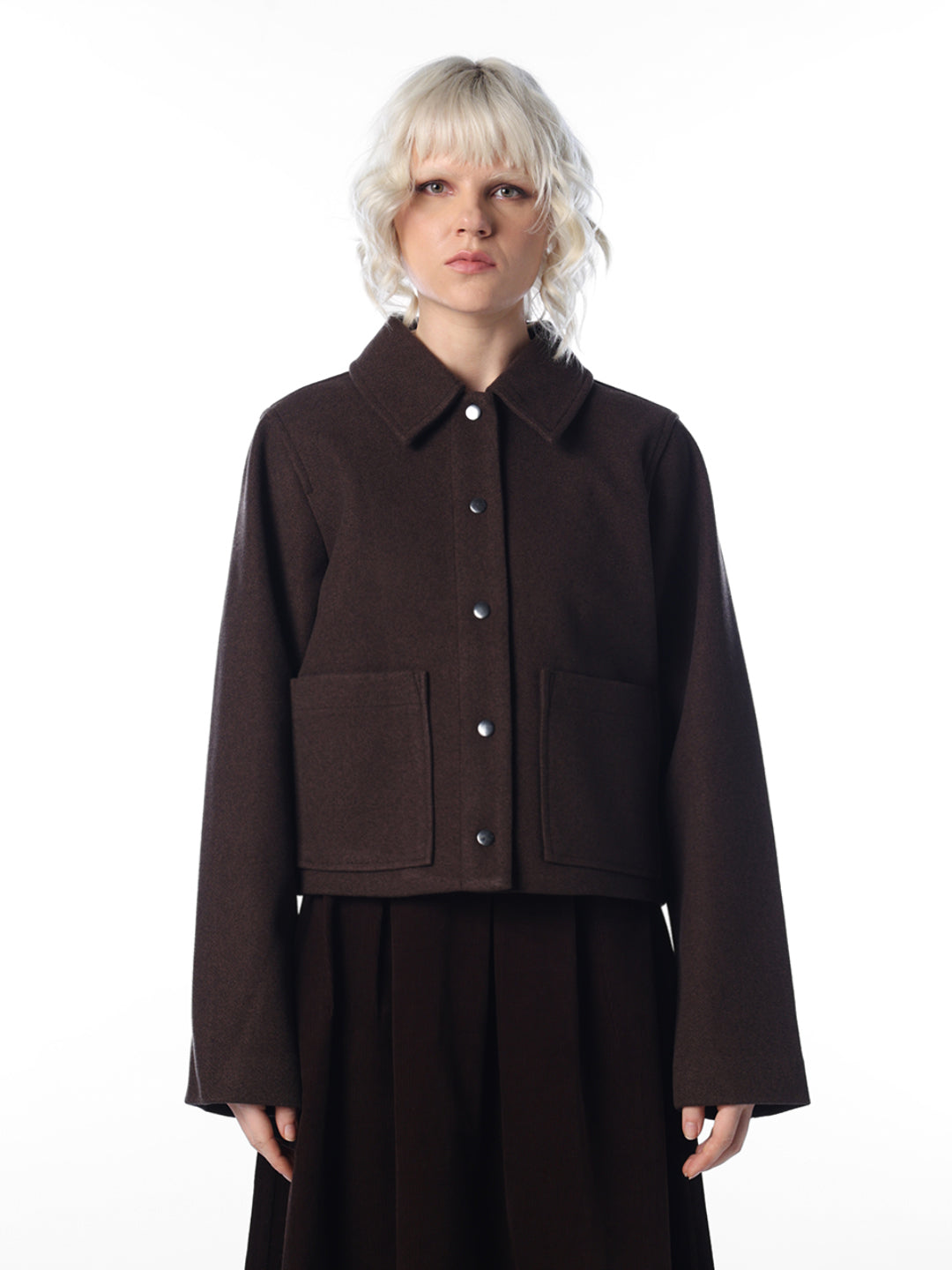 Chocolate Brown Short Jacket
