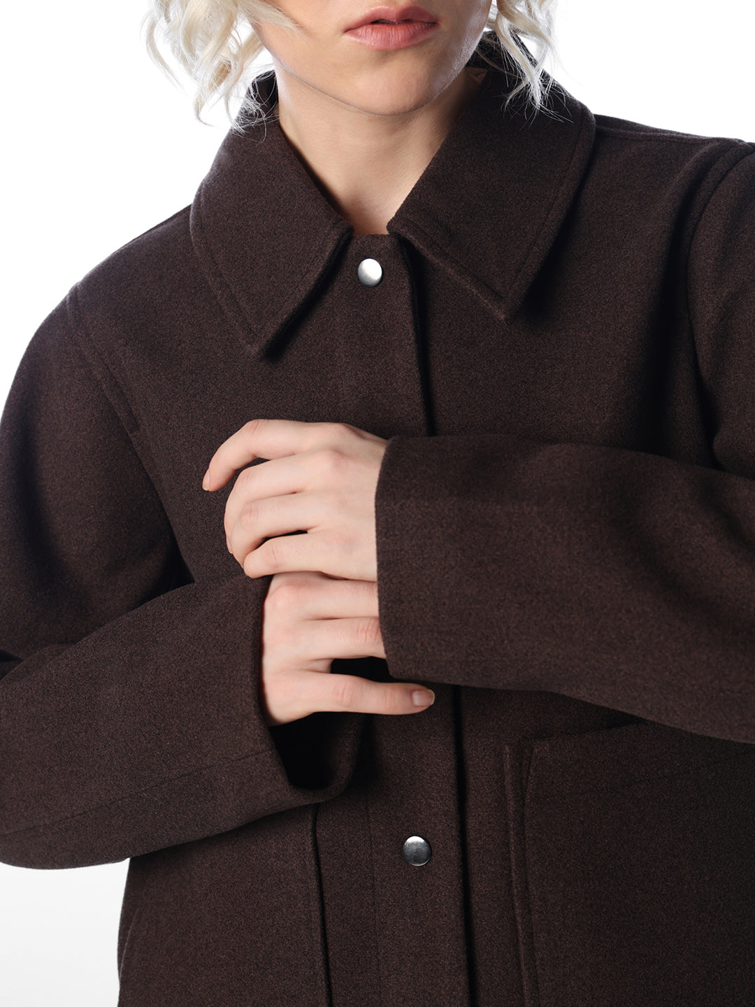 Chocolate Brown Short Jacket