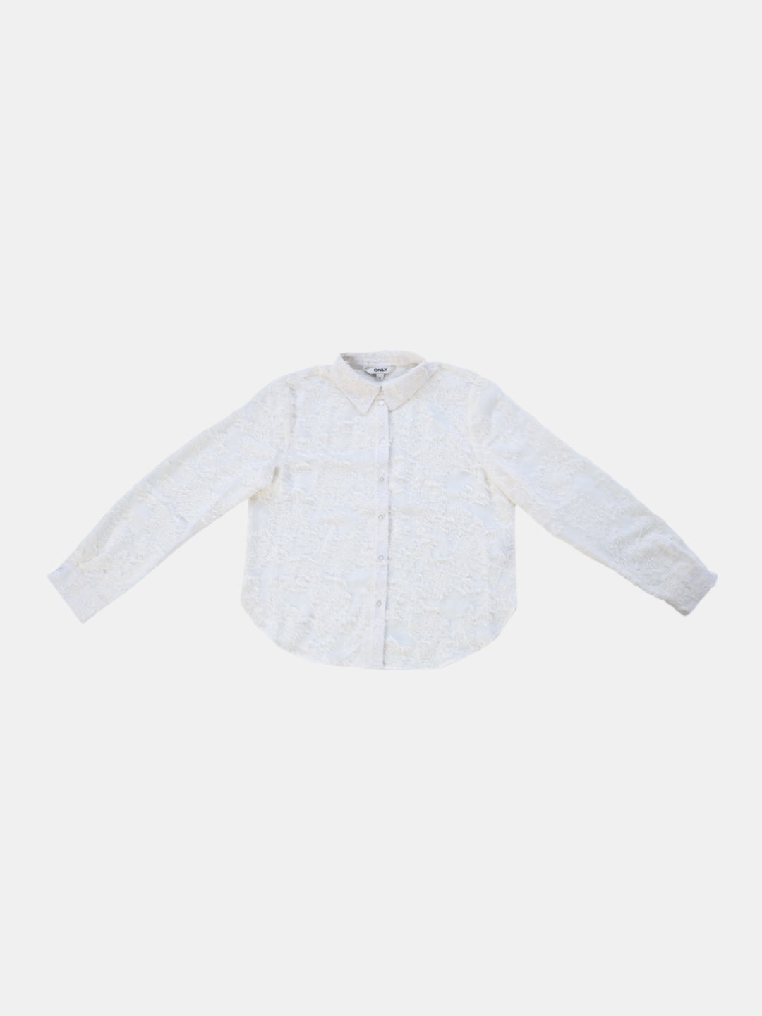 White Textured Shirt