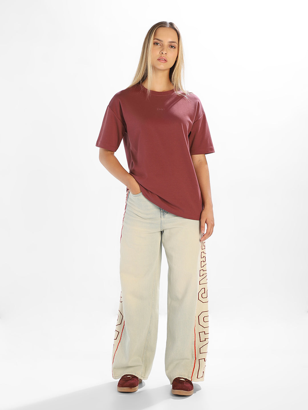 Brown Crew Neck T-shirt