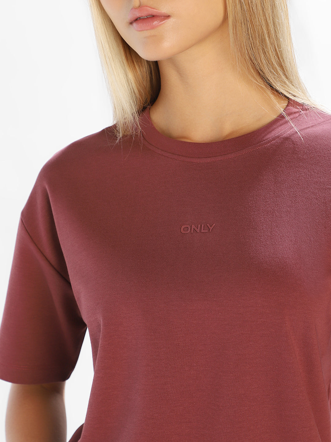 Brown Crew Neck T-shirt