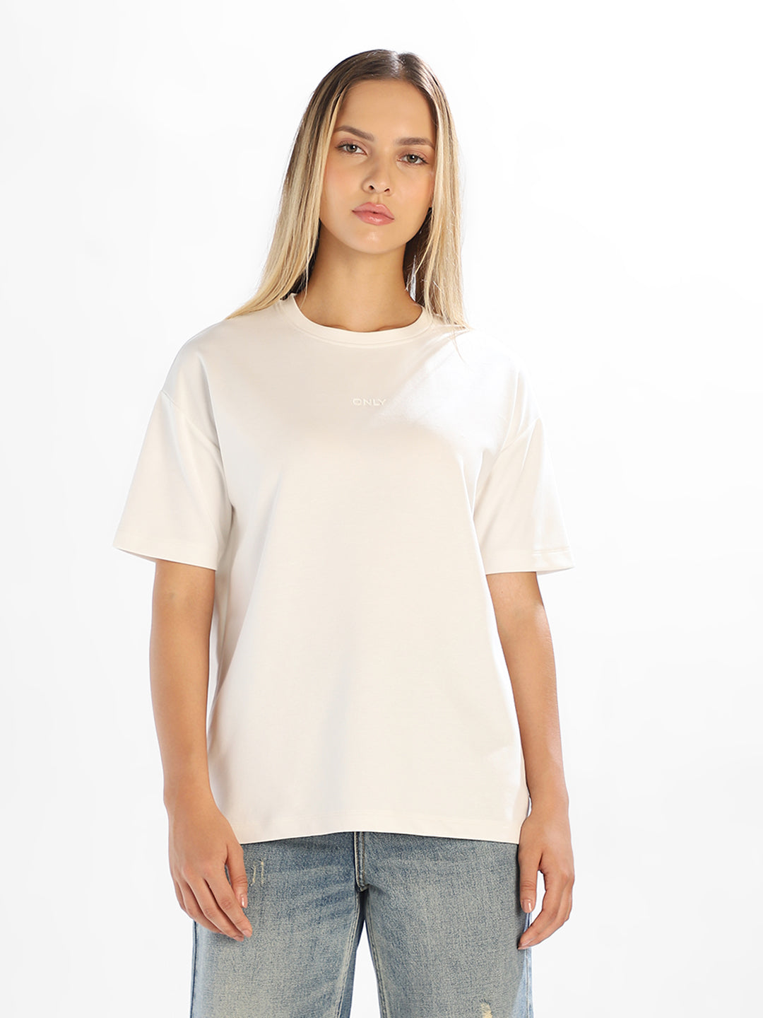 White Crew Neck T-shirt