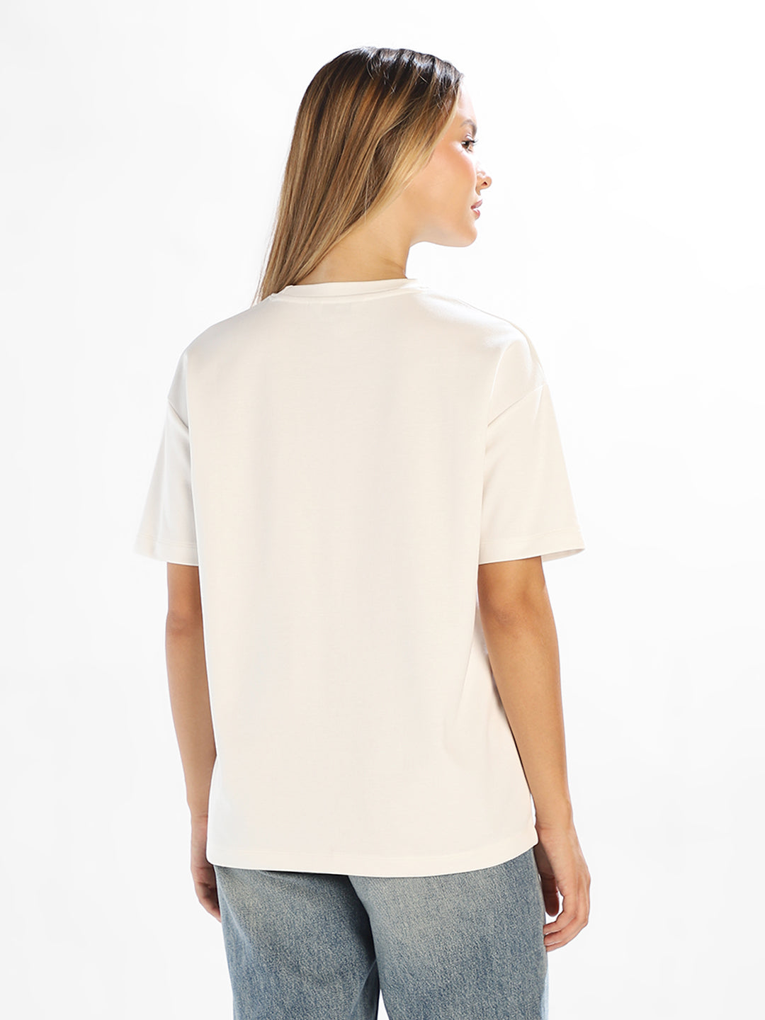 White Crew Neck T-shirt