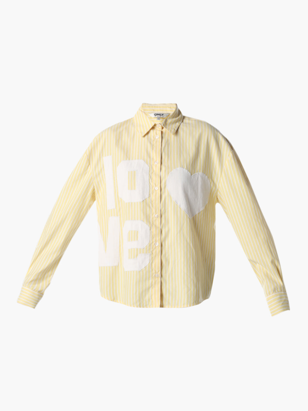 Yellow Striped Regular Fit Shirt
