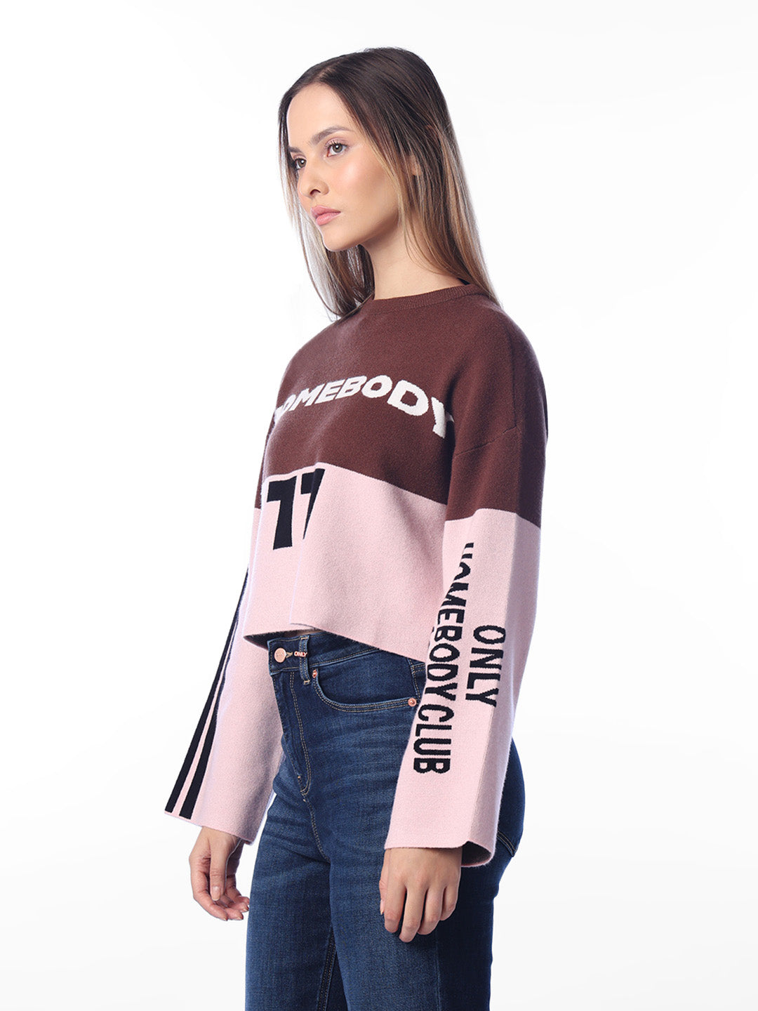 Printed Knitted Pullover