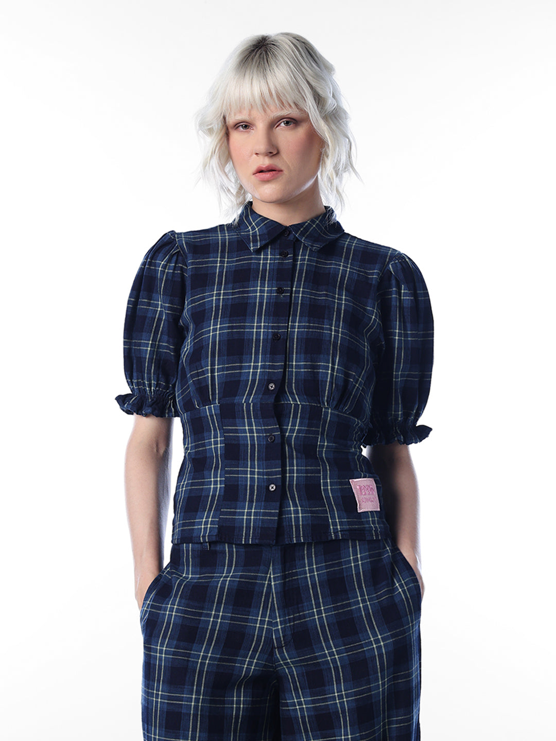 Check Print Shirt