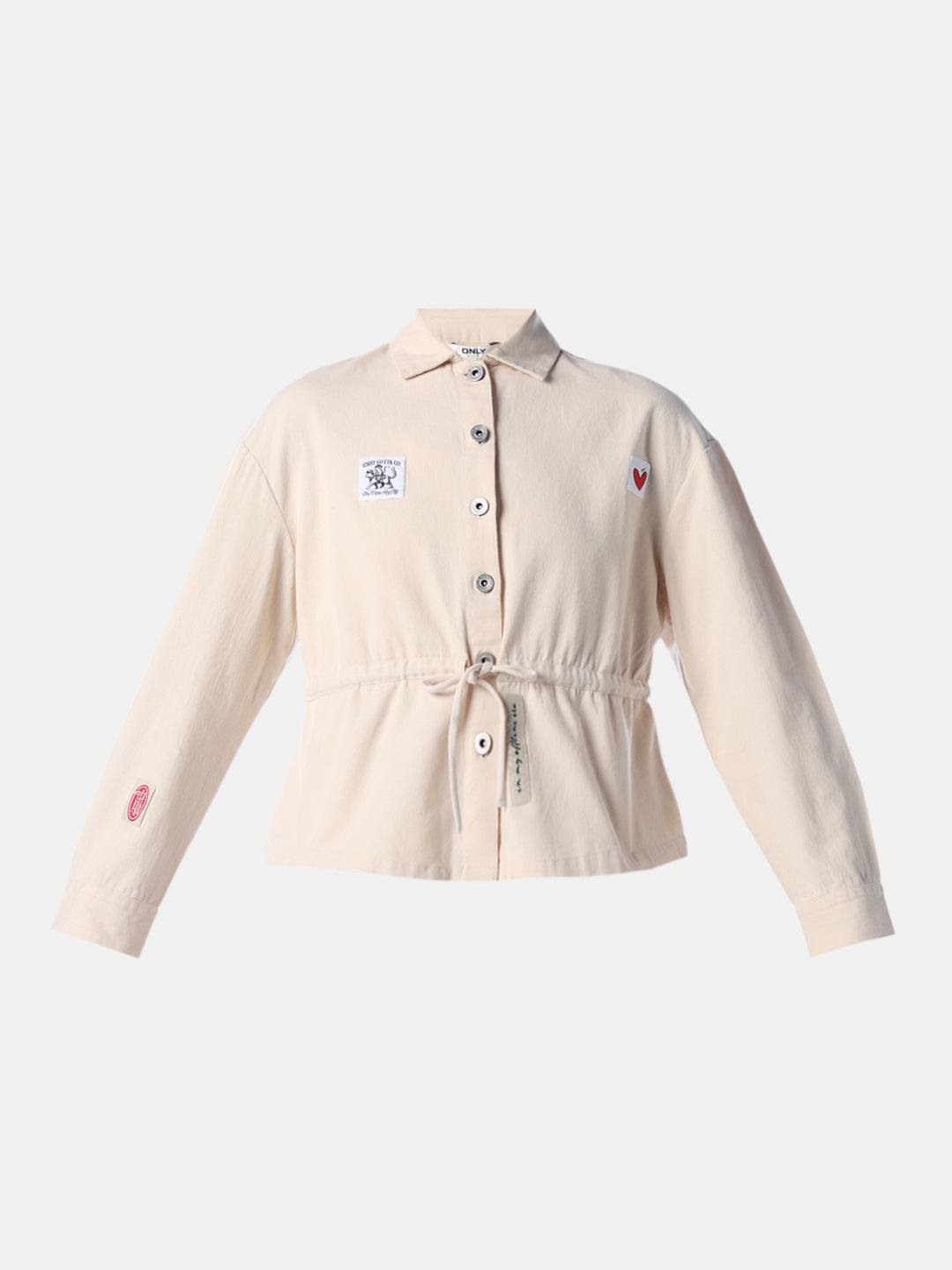 Ecru Denim Shacket