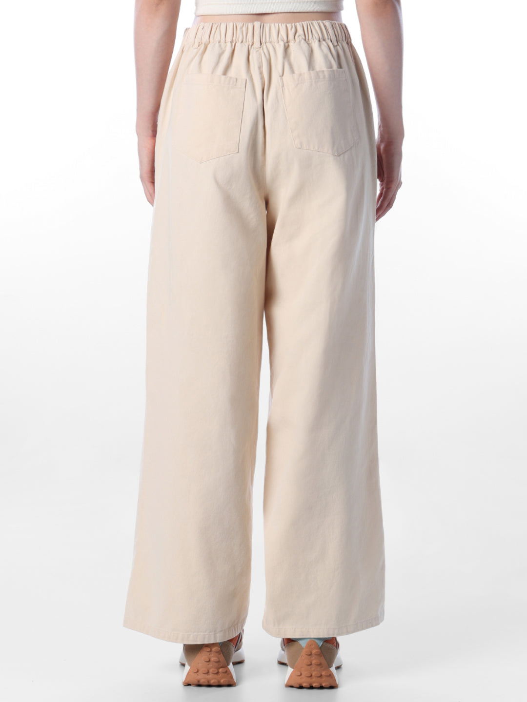Ecru Denim Pants