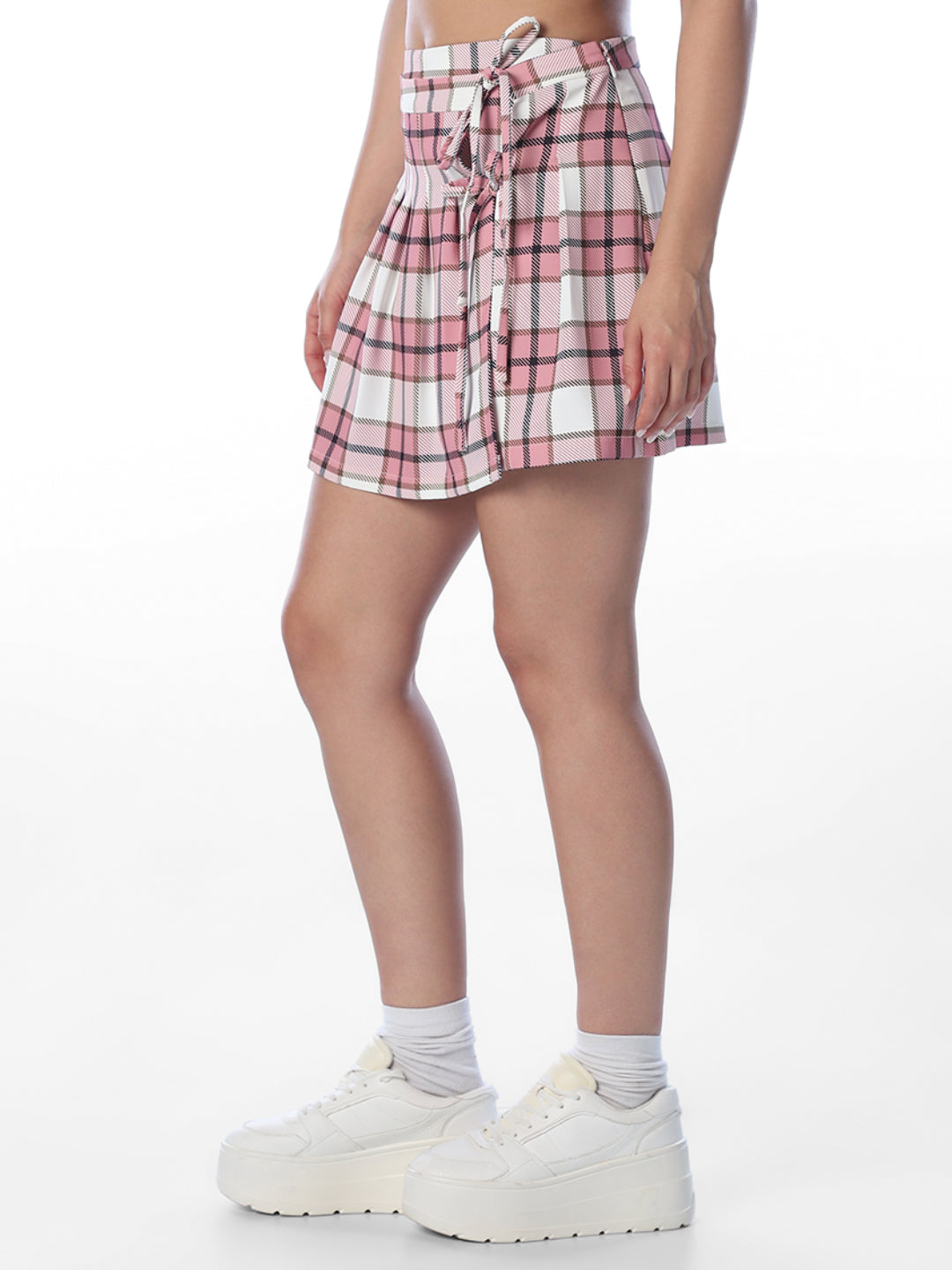 Check Print Skort