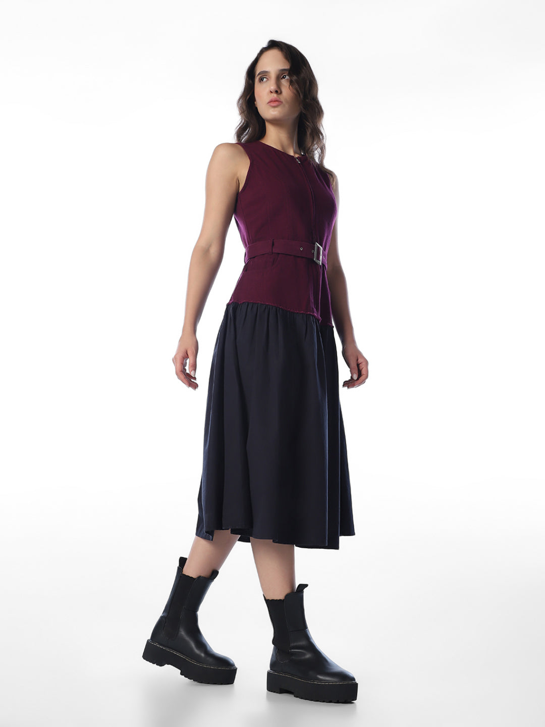 Maroon Waistcoat Top
