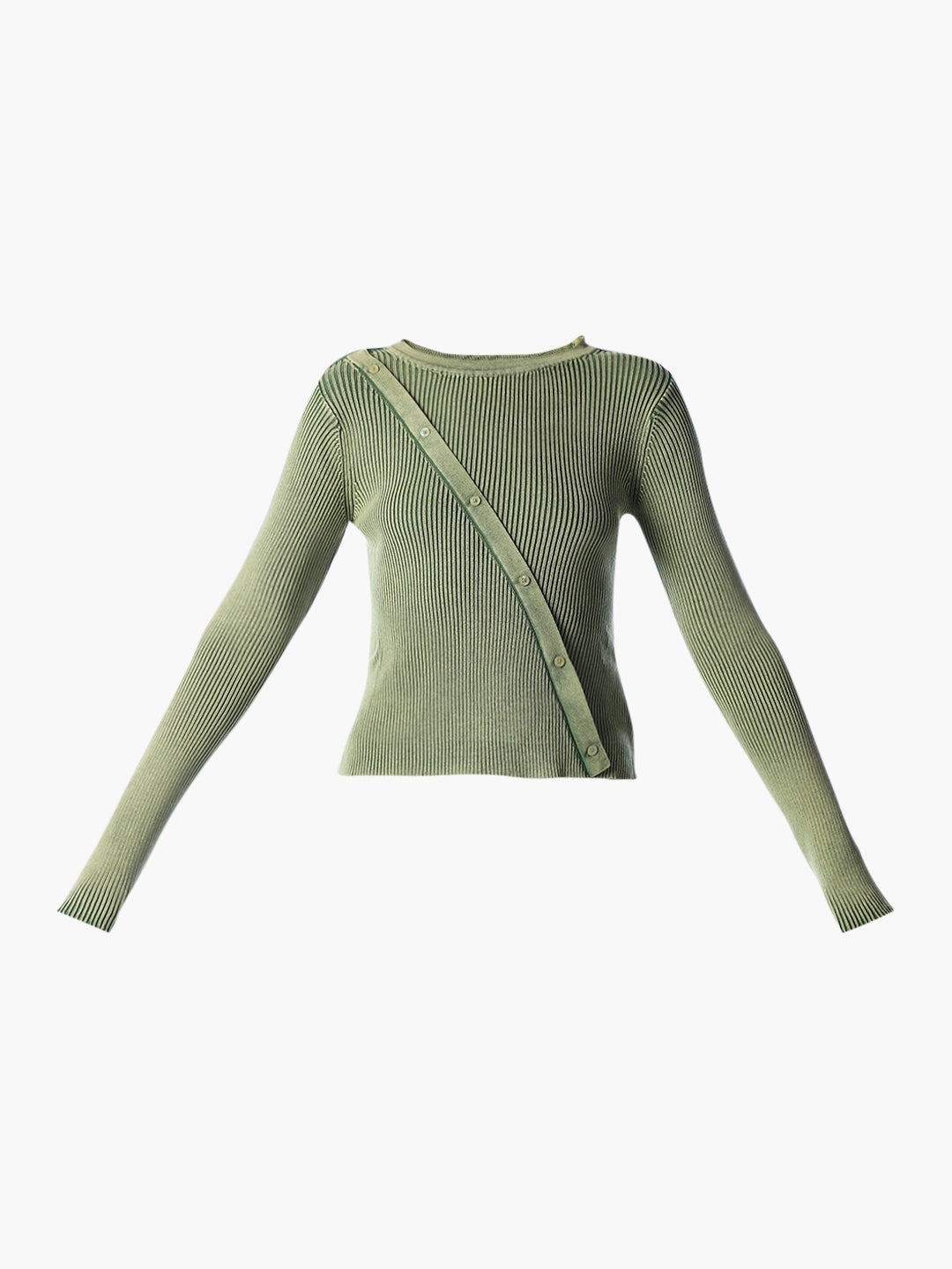 Green Cotton Pullover