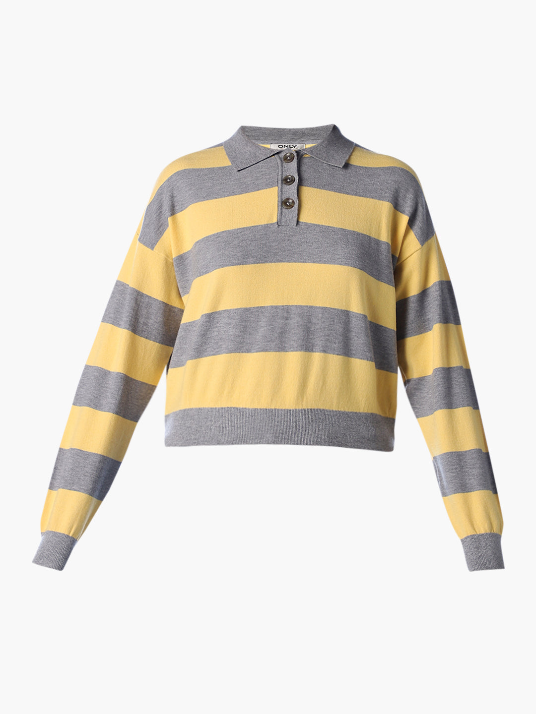 Colourblocked Knitted Polo
