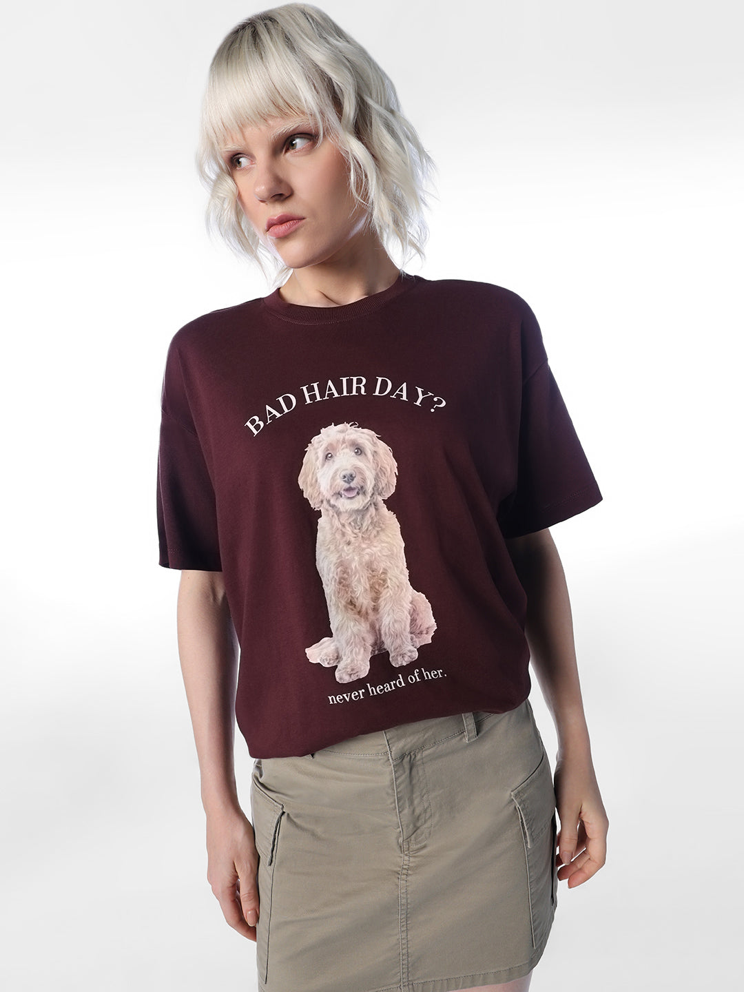 Graphic Print Oversized T-shirt