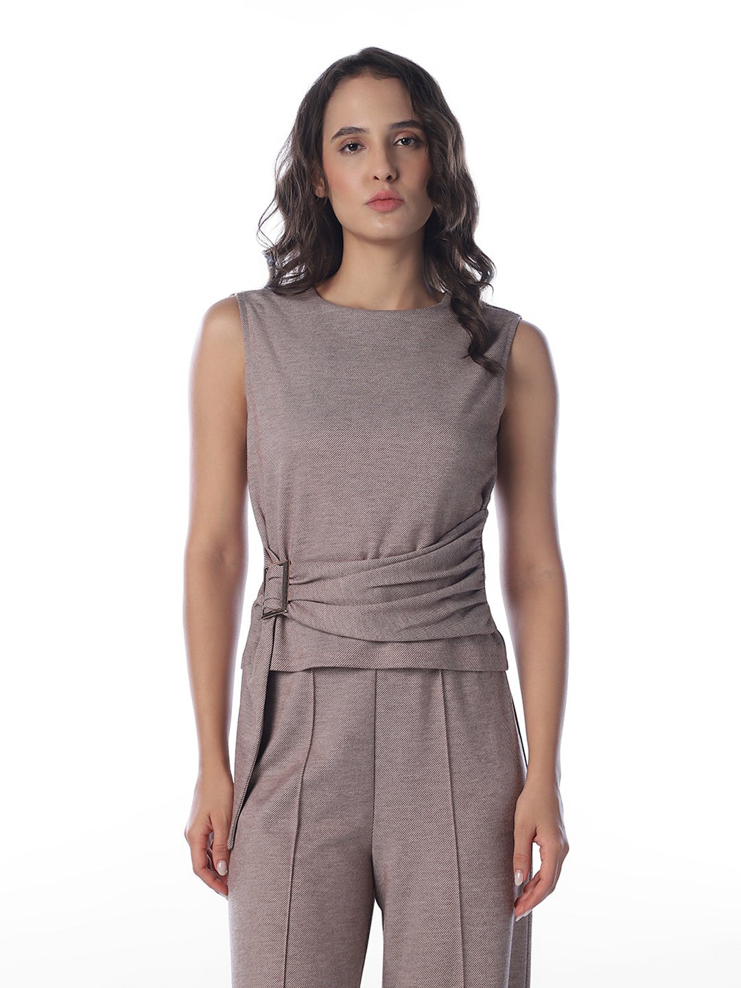 Wrap Sleeveless Top