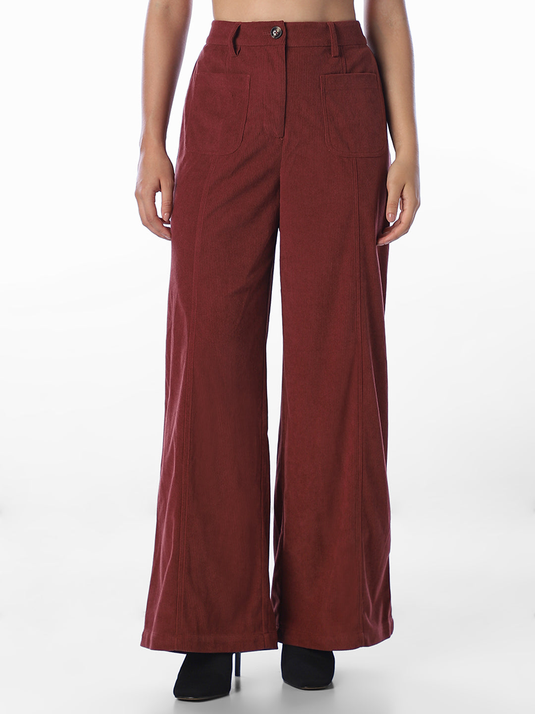 Rust Corduroy Pants