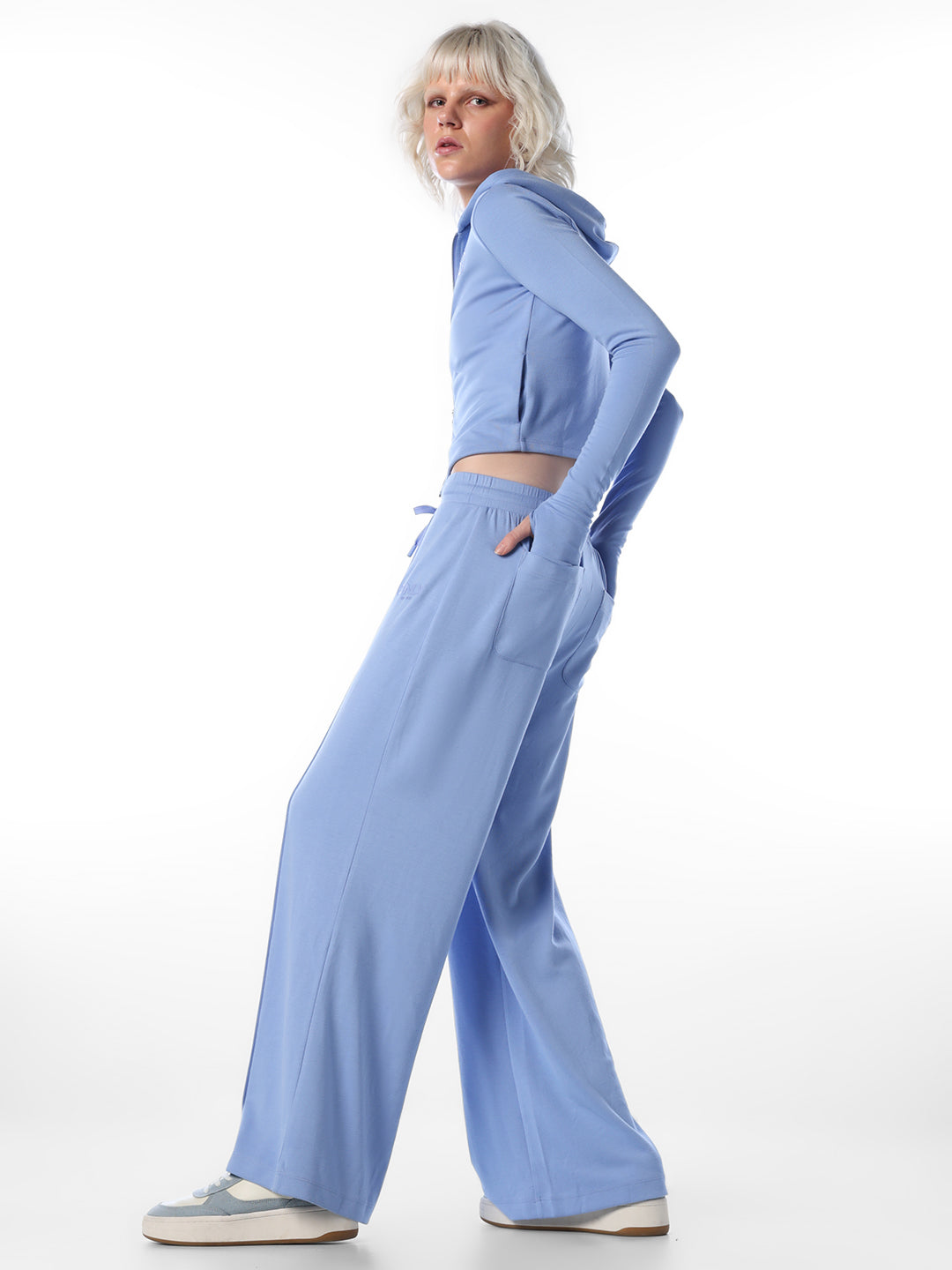 Light Blue Relaxed Fit Sweatpants