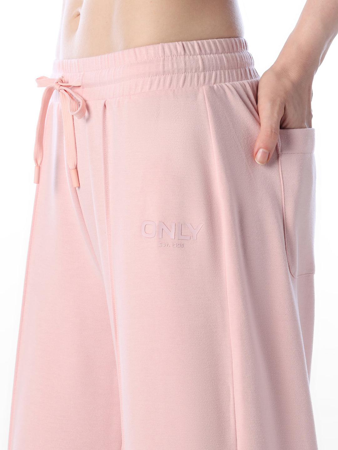Light Pink Relaxed Fit Sweatpants