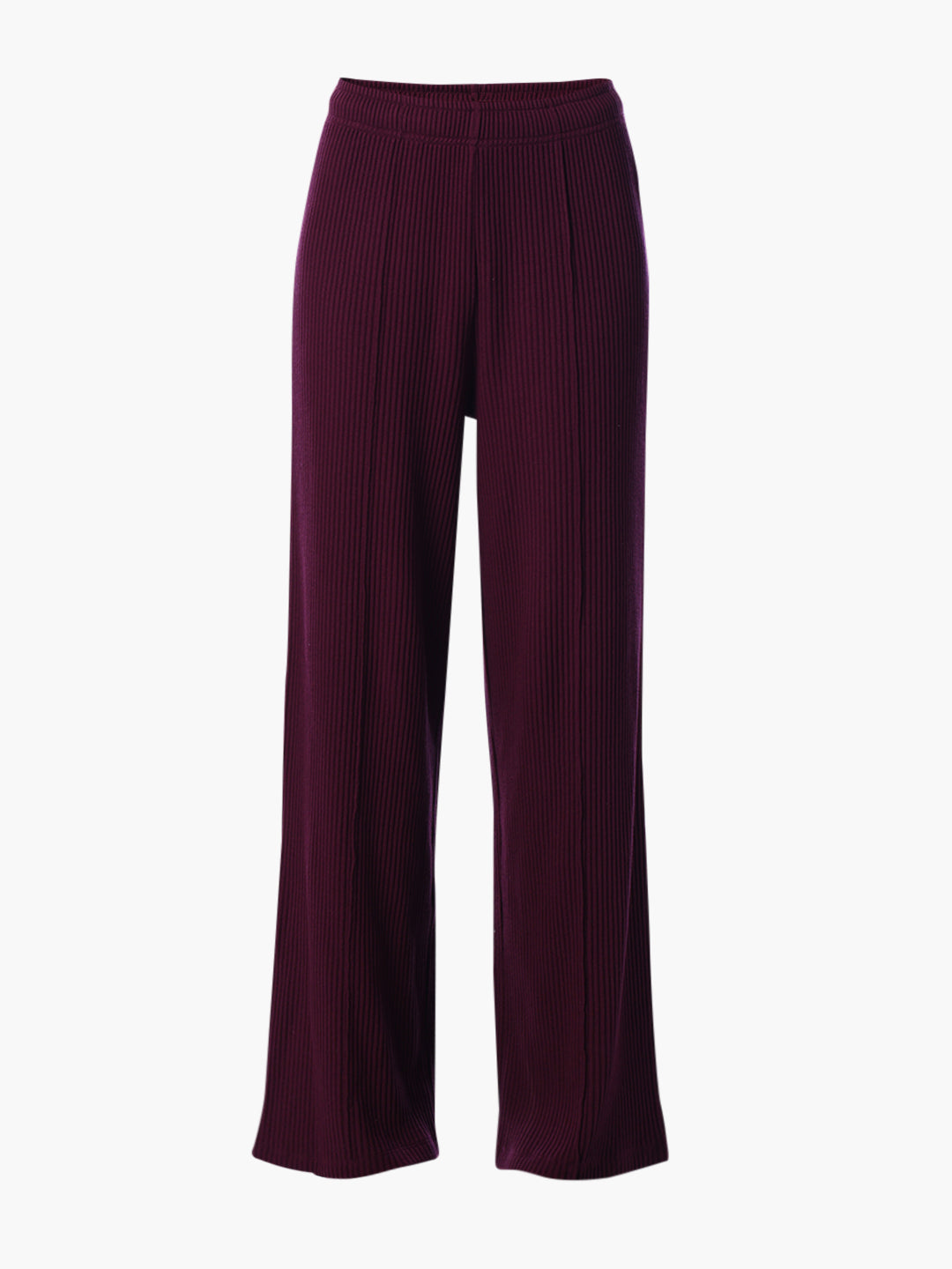 Ribbed Flared Pants