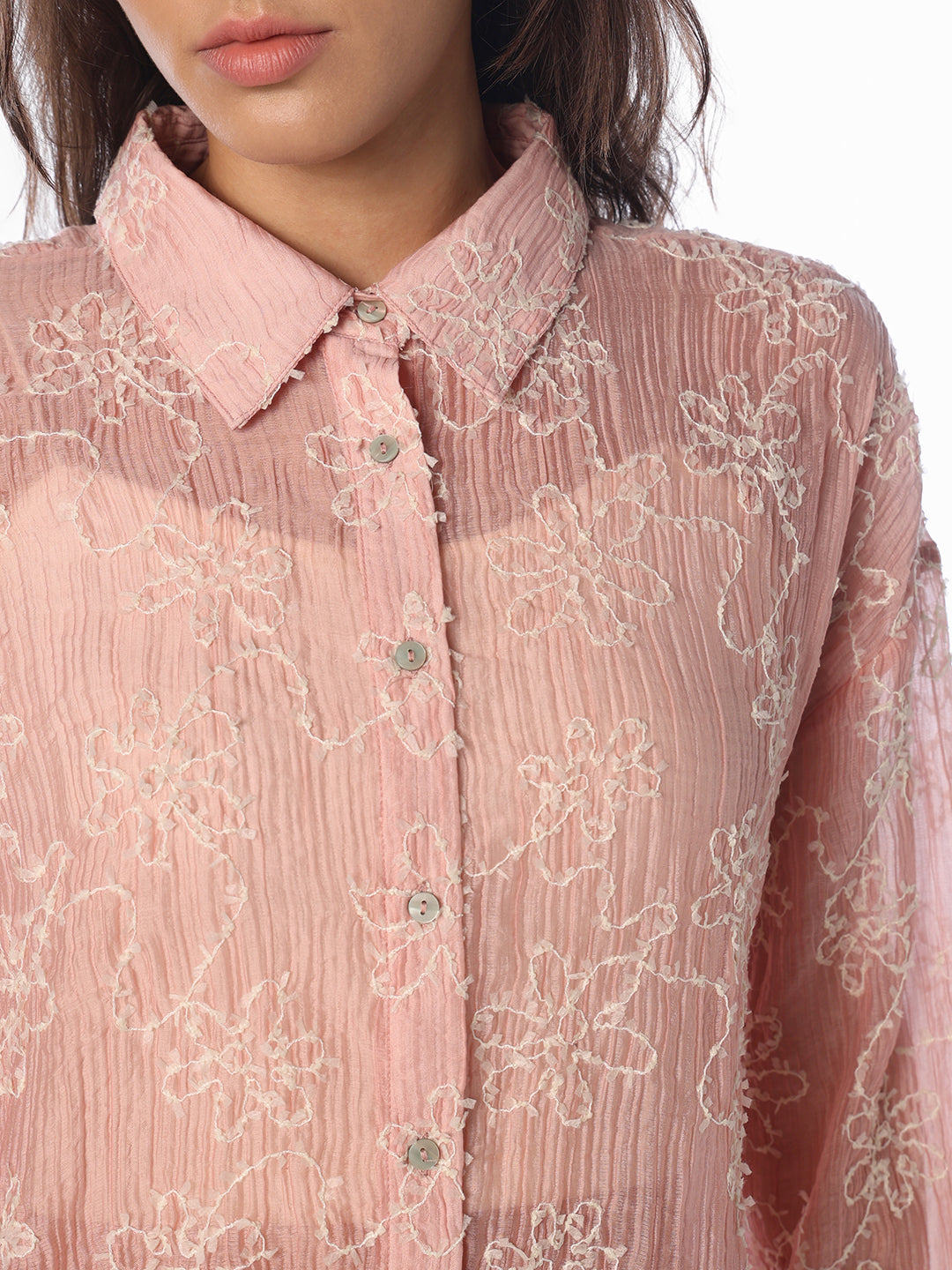 Pink Cotton Shirt