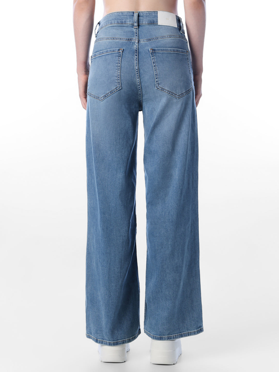 Light Blue Wide Leg Jeans