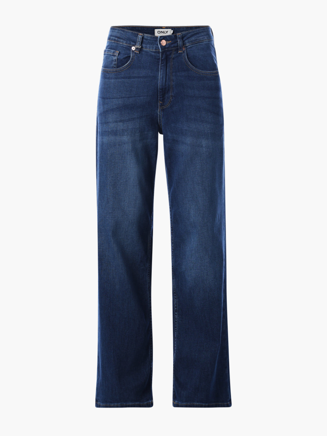 Dark Blue Wide Leg Jeans