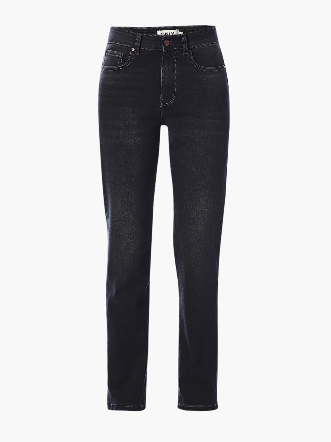 Black Washed Slim Fit Jeans